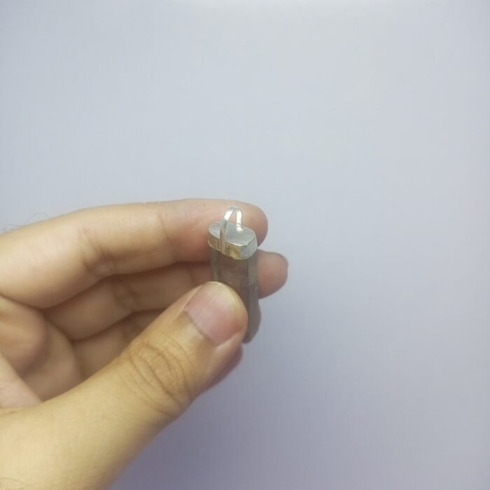 Natural Transparent Quartz Pendant 925 Sterling Silver 45.55ct Pakistan - Image 6