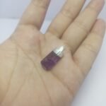 Natural Amethyst Pendant 925 Sterling Silver Purple Gem 27.30ct Pakistan - Image 5