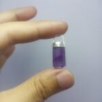 Natural Amethyst Pendant 925 Sterling Silver Purple Gem 27.30ct Pakistan - Image 7