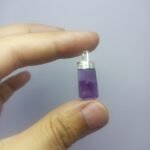 Natural Amethyst Pendant 925 Sterling Silver Purple Gem 27.30ct Pakistan - Image 8