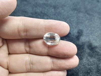 Natural Quartz Owl Carved Gemstone 9.90ct Pakistan Origin Loose Crystal