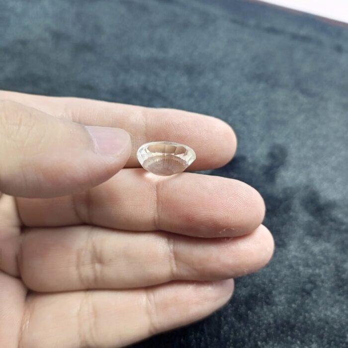9.90ct Natural Quartz Owl Cut Gemstone From Pakistan For Jewelry - Image 4