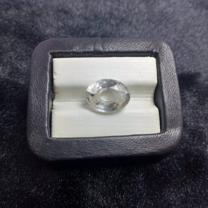 9.90ct Natural Quartz Owl Cut Gemstone From Pakistan For Jewelry - Image 6