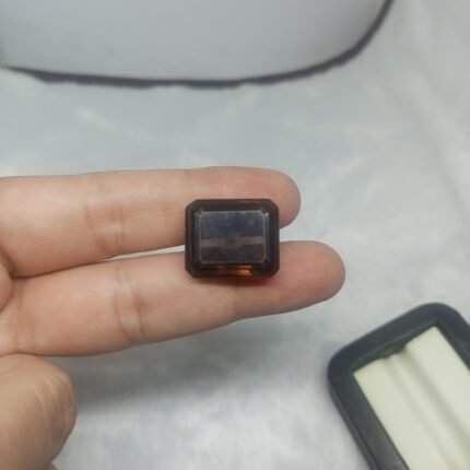 Smoky Quartz Loose Gemstone 26.95ct Pakistan Origin Natural Crystal