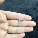 Natural Kunzite 5.30ct Baguette Cut Pakistan Origin Loose Gemstone