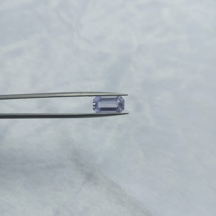 Natural Kunzite 5.30ct Baguette Cut Blue Shade Gem Pakistan - Image 9