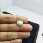 3.40ct Natural Ethiopian White Opal Cabochon Gemstone Rare - Image 2