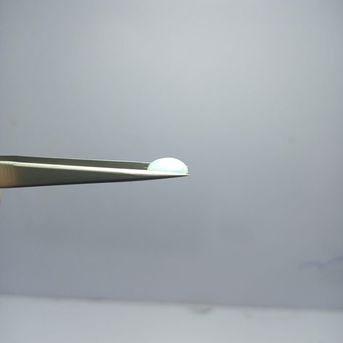 3.40ct Natural Ethiopian White Opal Cabochon Gemstone Rare - Image 8