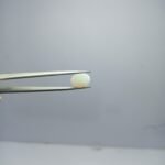 3.40ct Natural Ethiopian White Opal Cabochon Gemstone Rare - Image 9