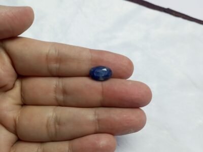 Natural Blue Sapphire 4.15ct Afghanistan Origin Loose Gemstone