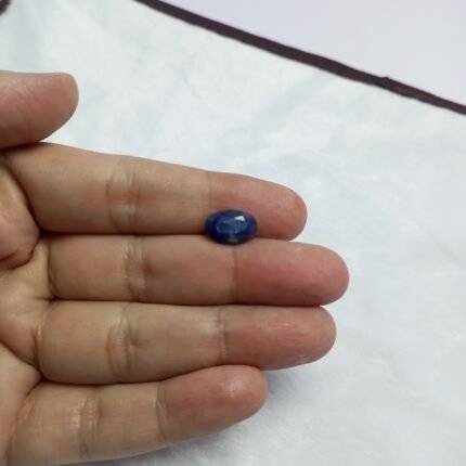 Natural Blue Sapphire 4.15ct Afghanistan Origin Loose Gemstone