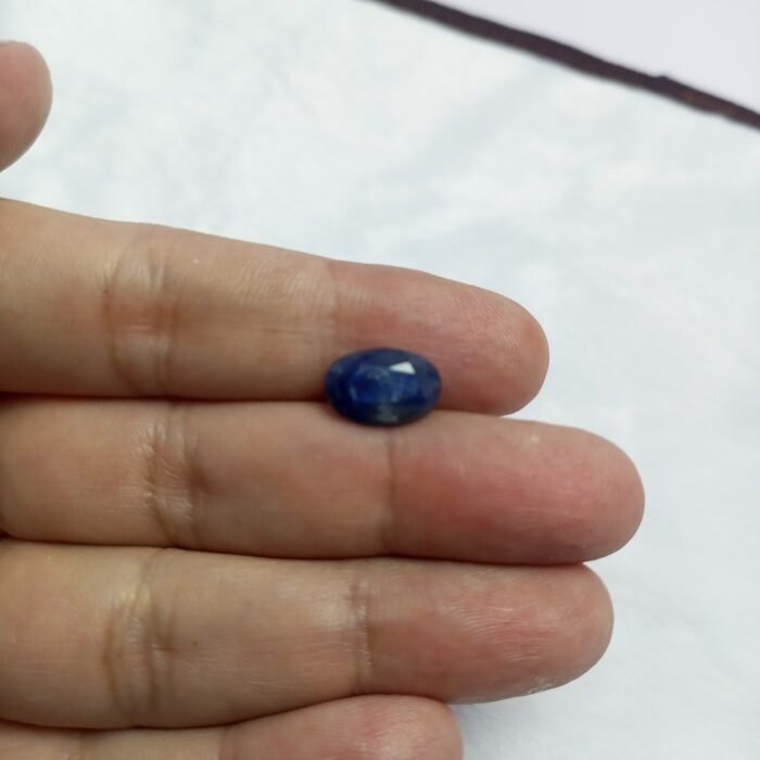 4.15ct Natural Blue Sapphire Gem From Afghanistan Oval Cut - Image 2