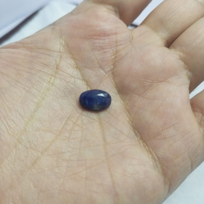 4.15ct Natural Blue Sapphire Gem From Afghanistan Oval Cut - Image 3