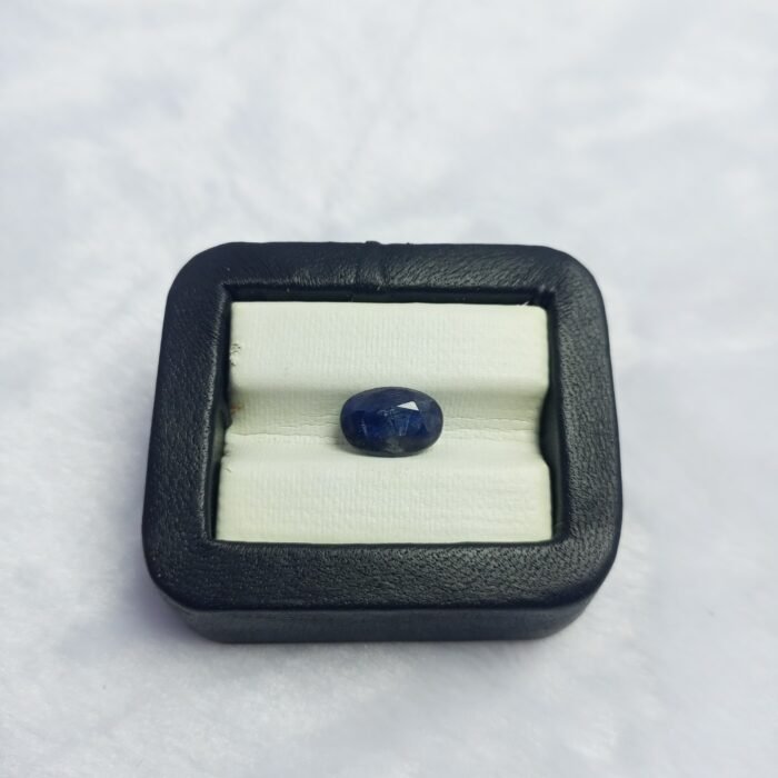 4.15ct Natural Blue Sapphire Gem From Afghanistan Oval Cut - Image 4
