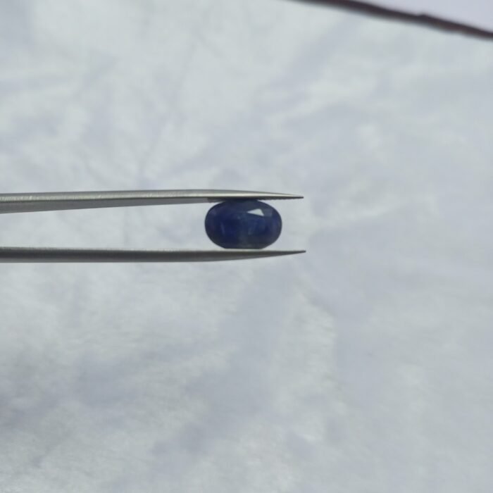 4.15ct Natural Blue Sapphire Gem From Afghanistan Oval Cut - Image 6