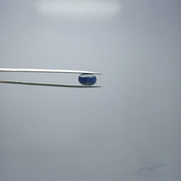 4.15ct Natural Blue Sapphire Gem From Afghanistan Oval Cut - Image 7