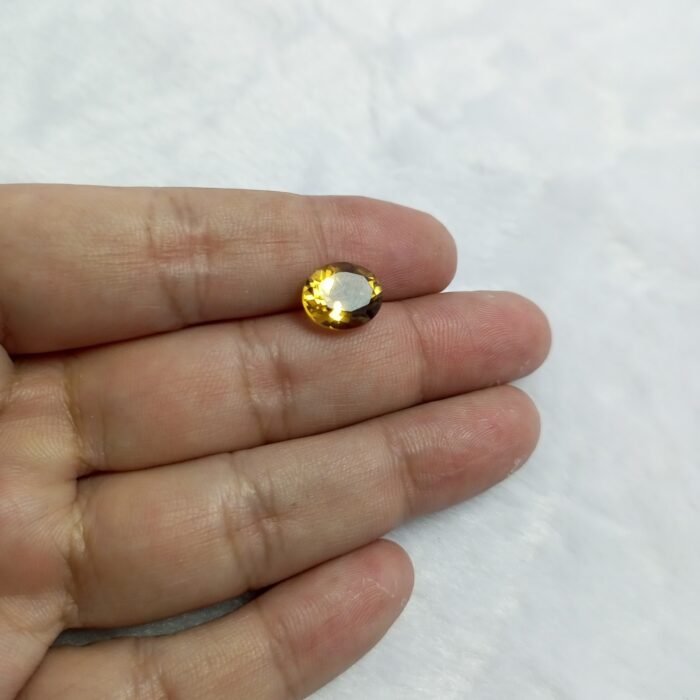 Natural Citrine Owl Cut Pair 9.45ct from Brazil Jewelry Gem - Image 4