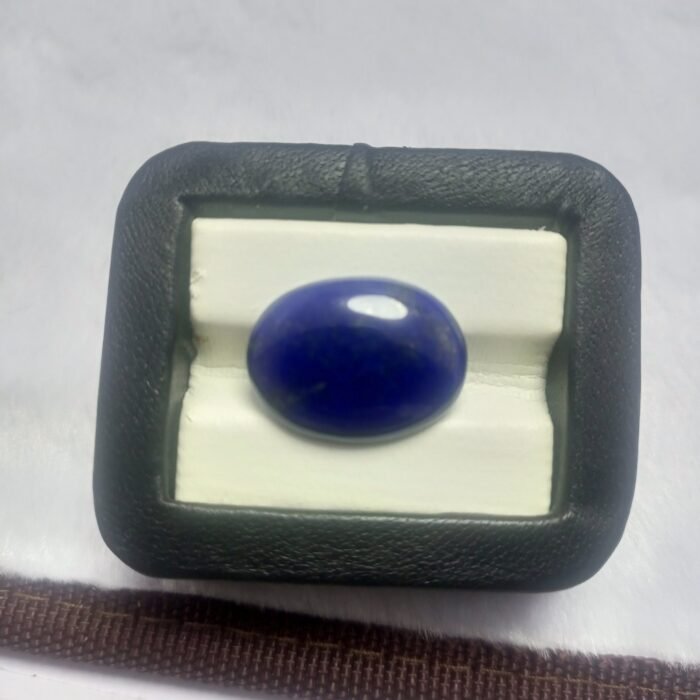 Natural Lapis Lazuli 17.60ct Oval Cabochon Pyrite Afghanistan - Image 2