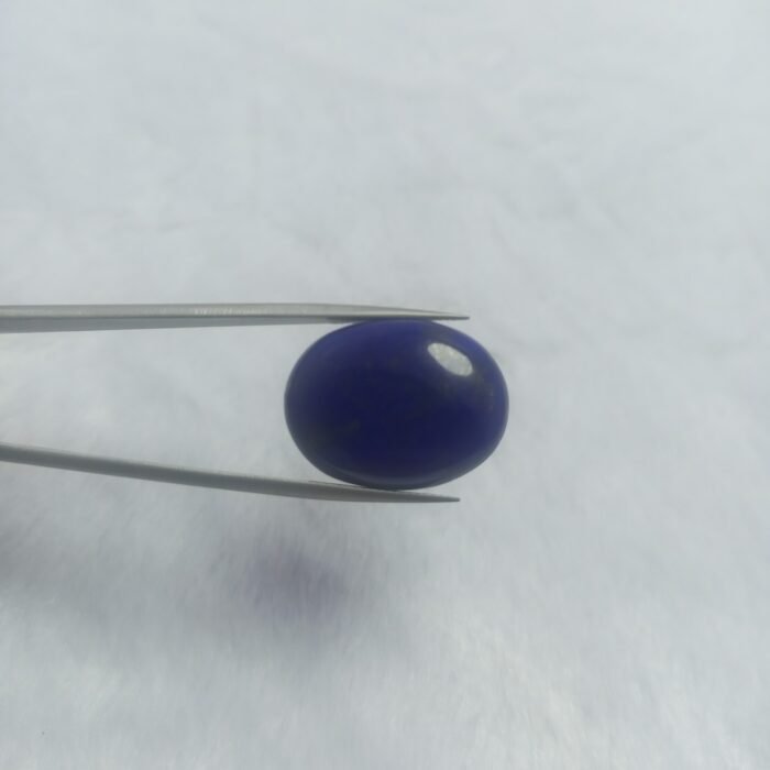 Natural Lapis Lazuli 17.60ct Oval Cabochon Pyrite Afghanistan - Image 3