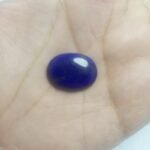 Natural Lapis Lazuli 17.60ct Oval Cabochon Pyrite Afghanistan - Image 6