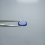 Natural Lapis Lazuli 17.60ct Oval Cabochon Pyrite Afghanistan - Image 7