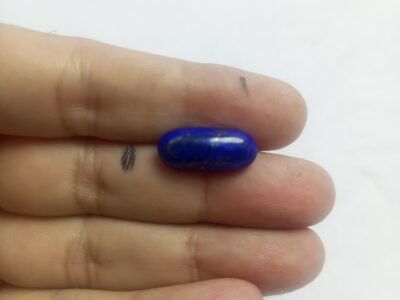 Natural Lapis Lazuli 9.2ct Oval Cabochon Pyrite Afghanistan