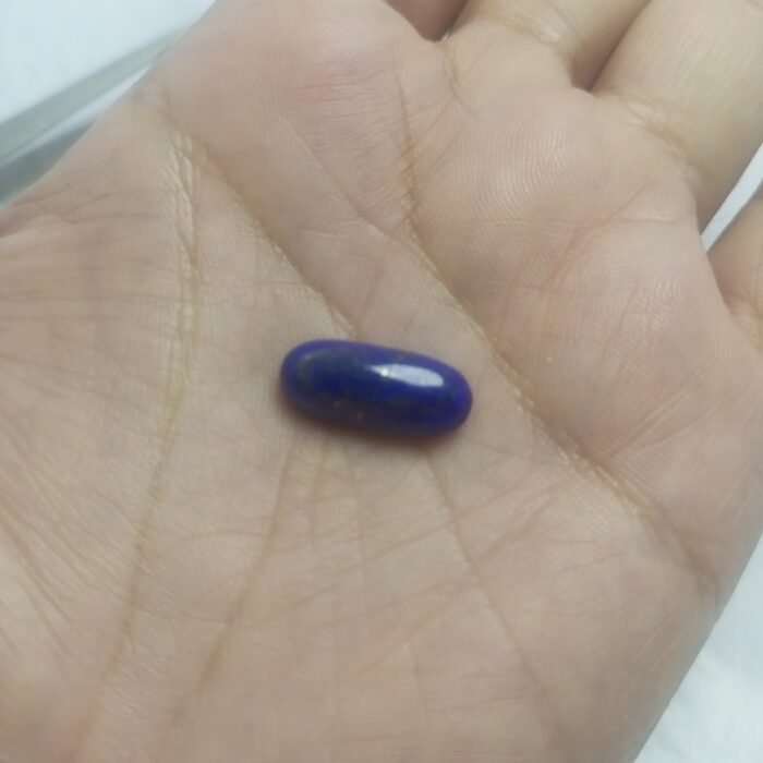 Natural Lapis Lazuli 9.2ct Oval Cabochon Pyrite Afghanistan - Image 3