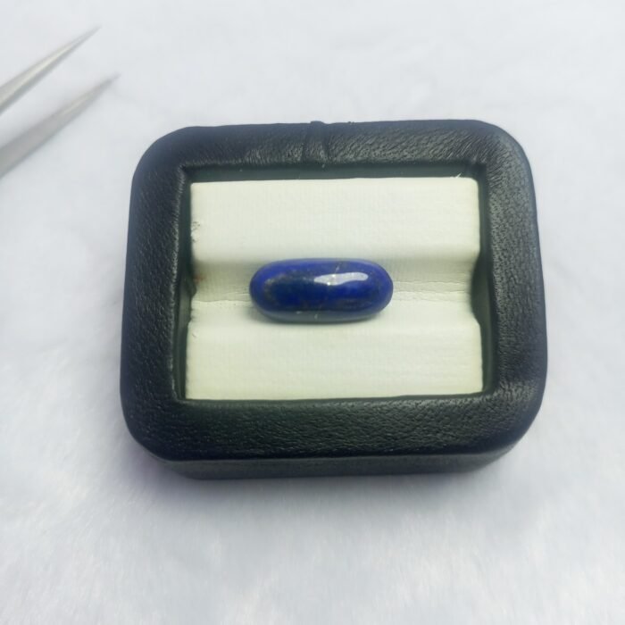 Natural Lapis Lazuli 9.2ct Oval Cabochon Pyrite Afghanistan - Image 5