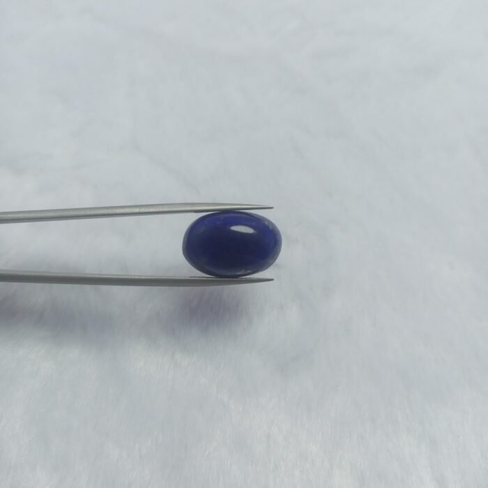 Natural Lapis Lazuli 11.90ct Oval Cabochon Pyrite Afghanistan - Image 5