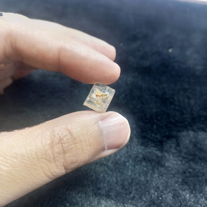 Natural Imperial Topaz Crystal 11.35ct Pakistan Facet Rough - Image 3