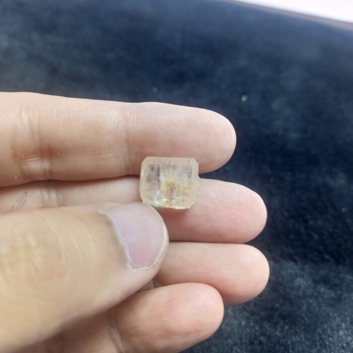 Natural Imperial Topaz Crystal 11.35ct Pakistan Facet Rough - Image 5