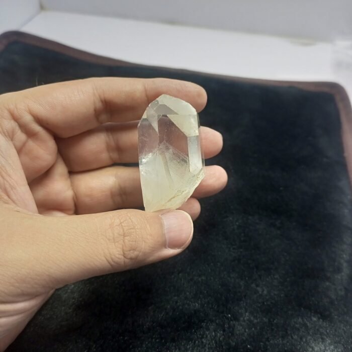 Natural Quartz Crystal 49g Pakistan Facet Rough Specimen - Image 5