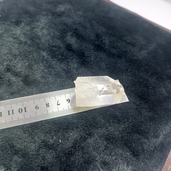Natural Quartz Crystal 49g Pakistan Facet Rough Specimen - Image 9