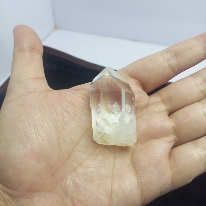 Natural Quartz Crystal 49g Pakistan Facet Rough Specimen - Image 11