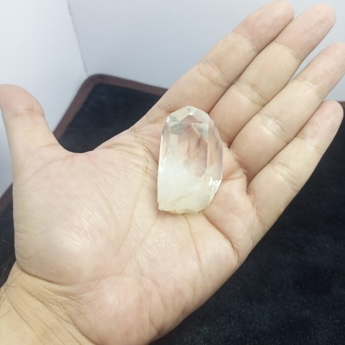 Natural Quartz Crystal 49g Pakistan Facet Rough Specimen - Image 12
