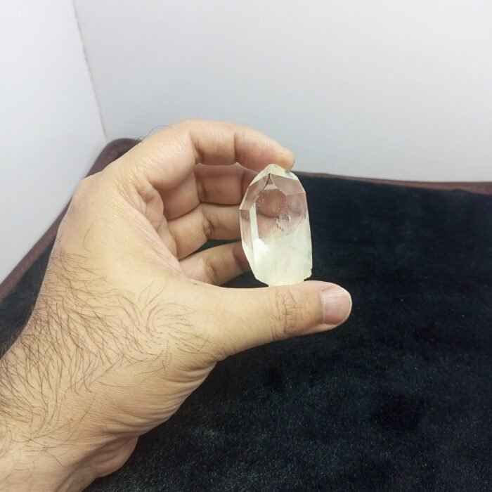 Natural Quartz Crystal 49g Pakistan Facet Rough Specimen - Image 14