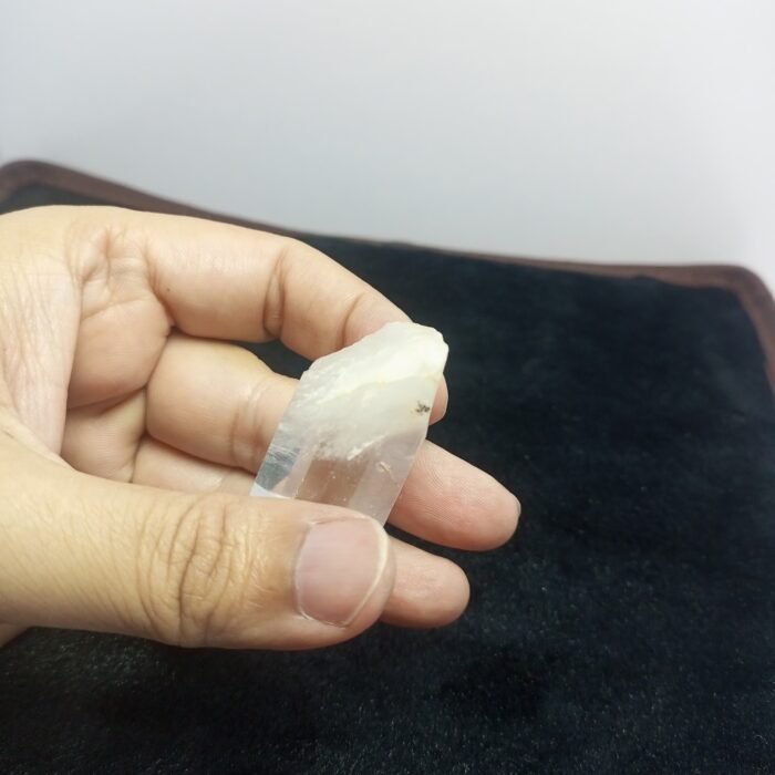 Natural Quartz Crystal 34g Pakistan Facet Rough Specimen - Image 5
