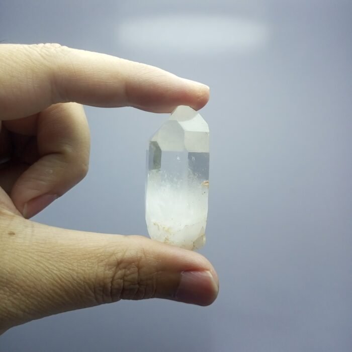 Natural Quartz Crystal 34g Pakistan Facet Rough Specimen - Image 12