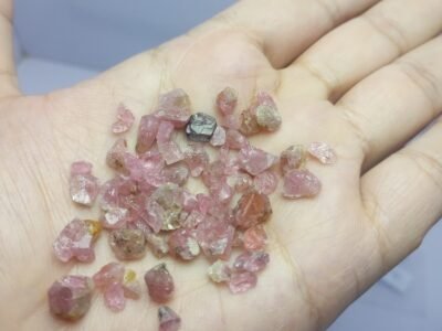 Natural Spinel Rough Crystal Lot Afghanistan Origin Raw Octahedron Specimen Pieces