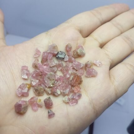 Natural Spinel Rough Crystal Lot Afghanistan Origin Raw Octahedron Specimen Pieces