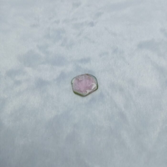 Natural Tourmaline Slice 11.15ct Multi Color Afghanistan - Image 3