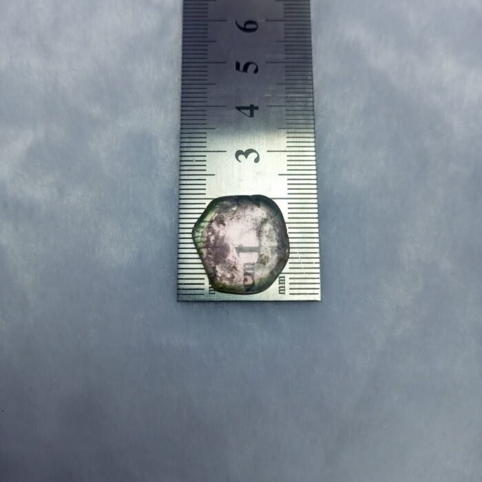 Natural Tourmaline Slice 11.15ct Multi Color Afghanistan - Image 6