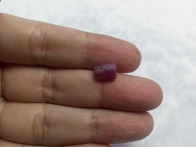 Natural Ruby Rough Crystal Madagascar Origin Raw Red Corundum Mineral Specimen