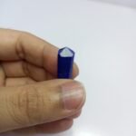 Natural Lapis Lazuli Crystal Pendant Handmade Copper Antique Style - Image 4