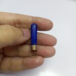 Natural Lapis Lazuli Crystal Pendant Handmade Copper Antique Style - Image 5