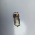 Natural Golden Rutile Quartz Pendant Handmade Copper Antique - Image 7