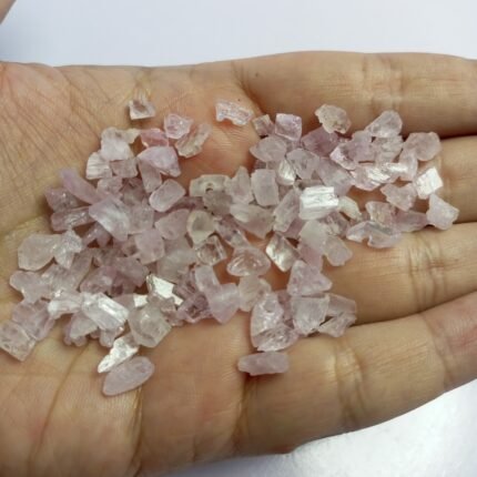 Natural Kunzite Rough Crystal Afghanistan Origin Raw Pink Spodumene Mineral Specimen