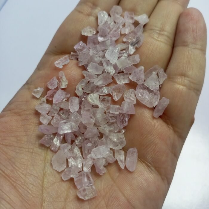 Natural Kunzite Rough 147ct Pink Crystal Afghanistan - Image 4