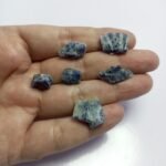 Natural Blue Sapphire Rough Crystal Lot Afghanistan Origin Raw Corundum Pieces