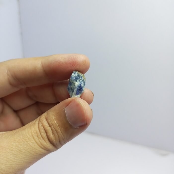 6pc Natural Blue Sapphire Rough 69ct Crystal Lot Afghanistan - Image 7